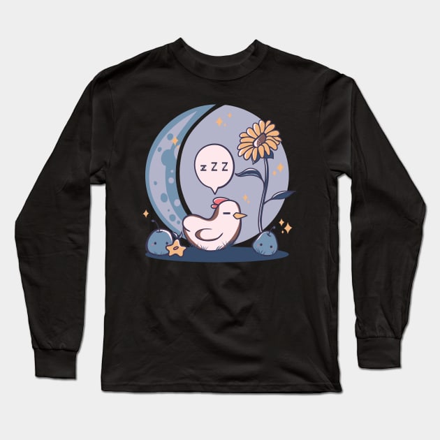 Stardew Night Long Sleeve T-Shirt by Luli_toon